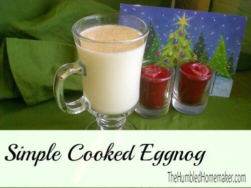 simple cooked eggnog