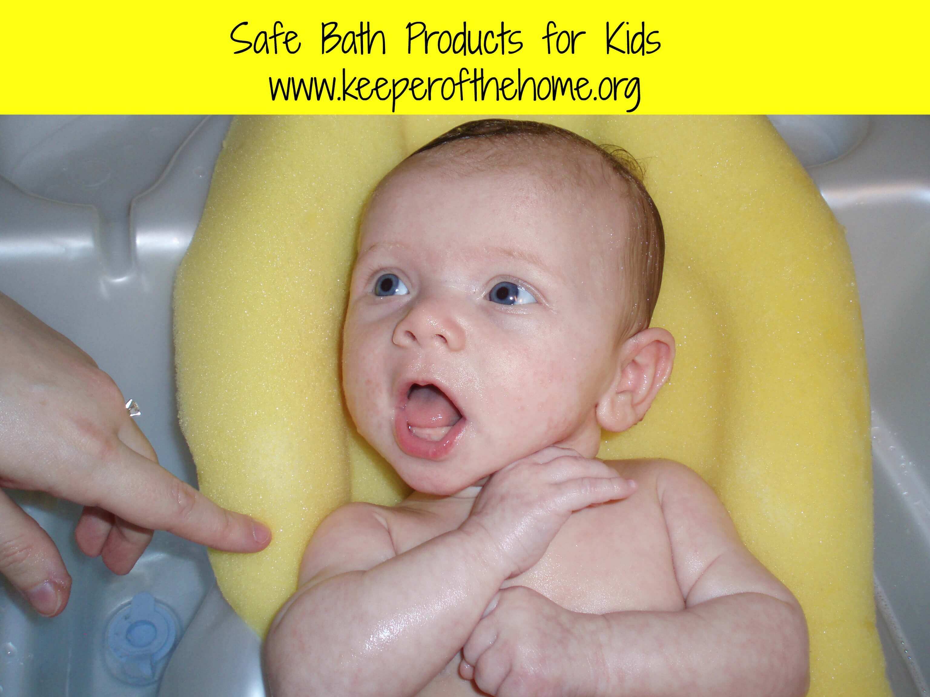 Safe Bath Products for Kids 1