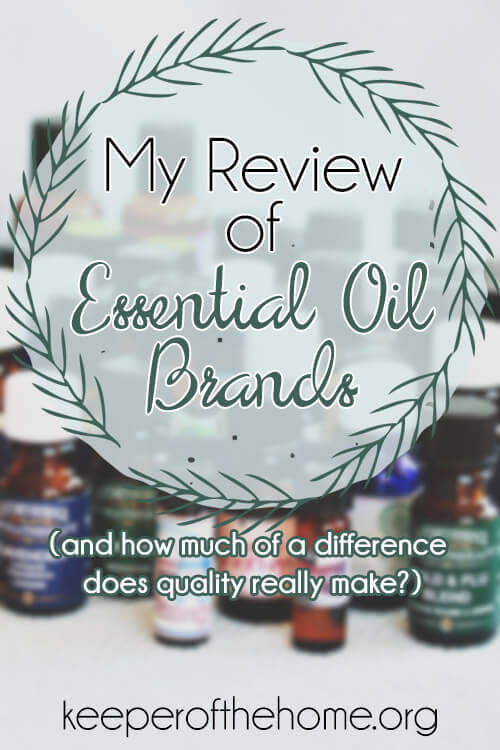 My Review Of Essential Oil Brands And How Much Of A - 