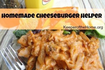 No, You Don't Have to Make Your Own Ketchup {Recipe: Homemade Cheeseburger Helper} 1