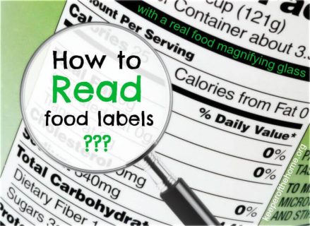 How to Read Food Labels - Keeper of the Home