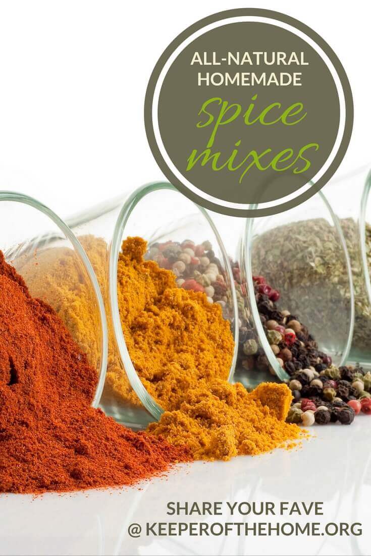 Homemade Spice Mixes - Every Nook & Cranny