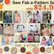Sew Fab e-Pattern Sale & Giveaway! {18 Patterns for only $24.95! A $139 value!}