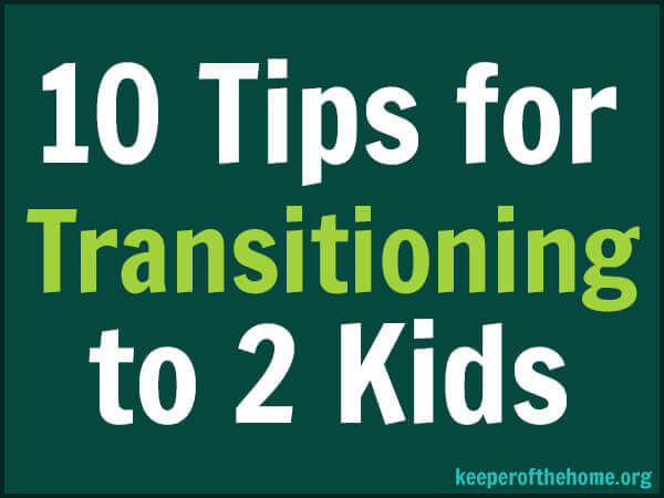 10 Tips for Transitioning to 2 Kids