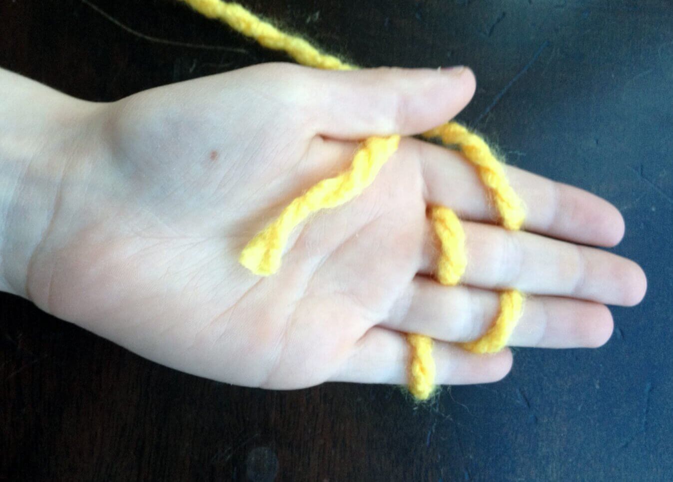 How to Finger Knit