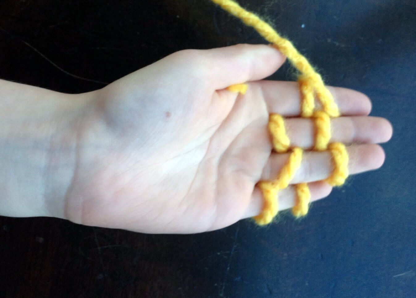 How to Finger Knit