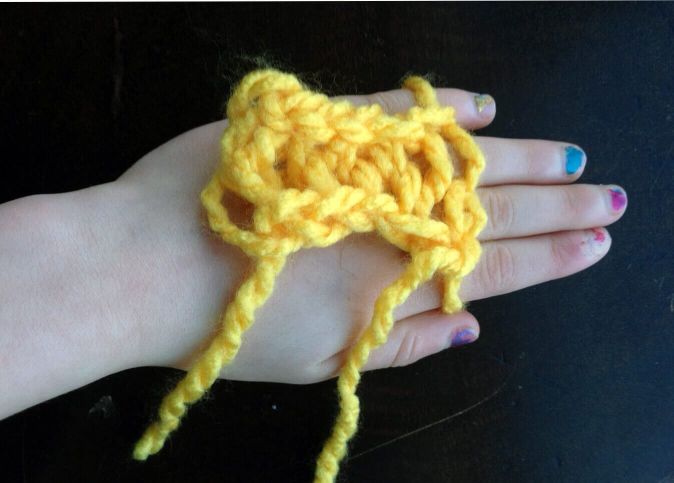 How to Finger Knit