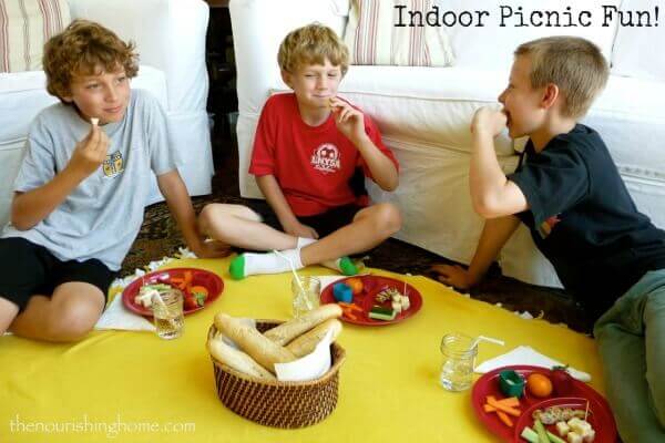 Plan an Indoor Picnic