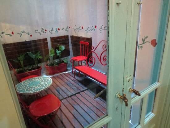 doors to outdoor patio san telmo