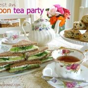 Verwonderlijk Host An Afternoon Tea Party! {includes Classic Tea Sandwich recipe WC-96