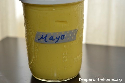 homemade mayo