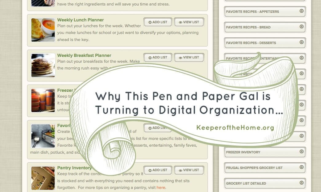 Why This Pen and Paper Gal is Turning to Digital Organization (A Review of the New ListPlanIt)