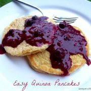 Easy Quinoa Pancakes (Gluten, Dairy, and Sugar Free)