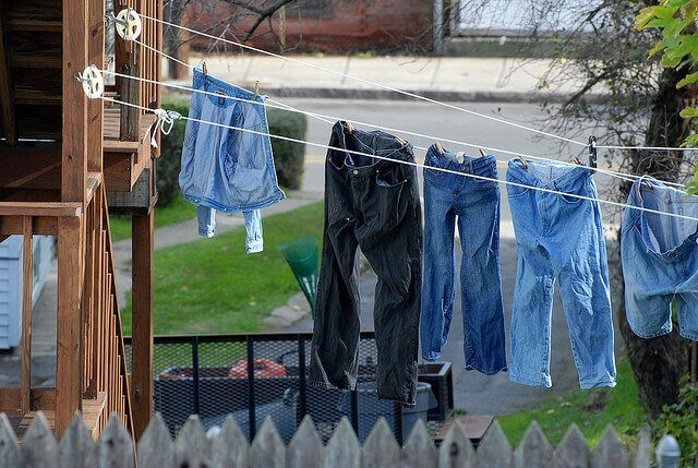 clothes on line