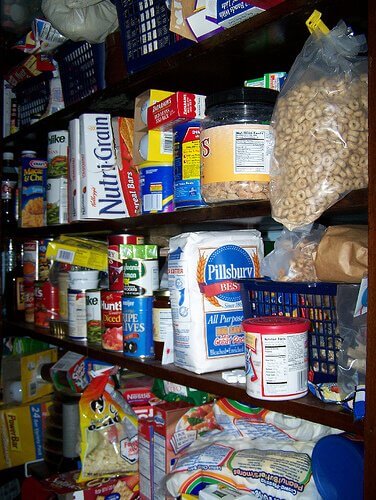 typical pantry