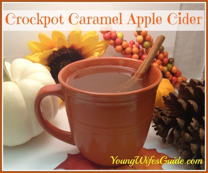 Crockpot Caramel Apple Cider Recipe