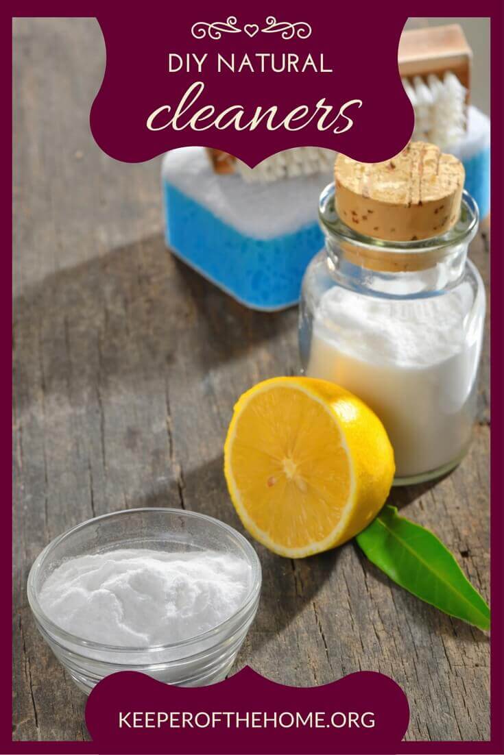Making homemade all-natural cleaning projects was a logical first step to eliminate toxins and chemicals from my home. Plus I love to follow recipes, which is all that is really involved in making your own cleansers! 