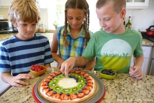 fruit pizza add fruit