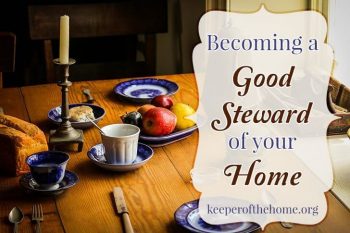 Becoming a Good Steward of Your Home 2