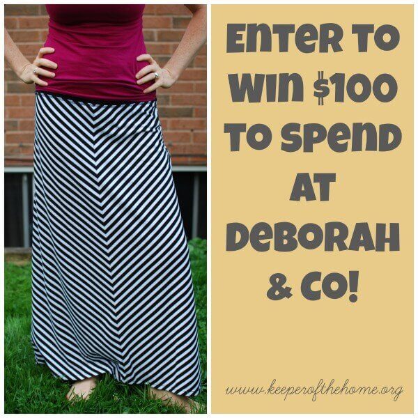 (Summer Giveaway Week) Win a $100 Gift Card to Deborah & Co!