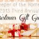 2013 Christmas Gift Guide at Keeper of the Home