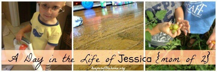 A Day in the Life: Jessica, Mom of Two (4 and 2)