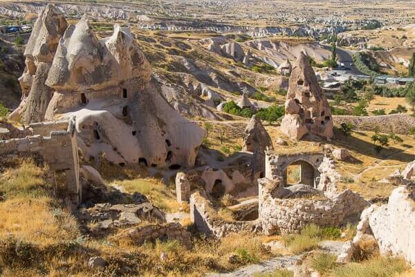 first glimpse of uchisar fairy land