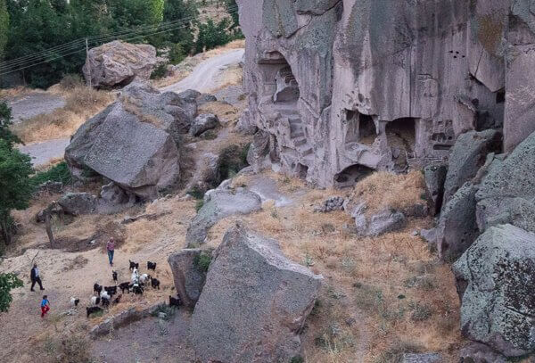 rock caves across from guzelyurt hotel