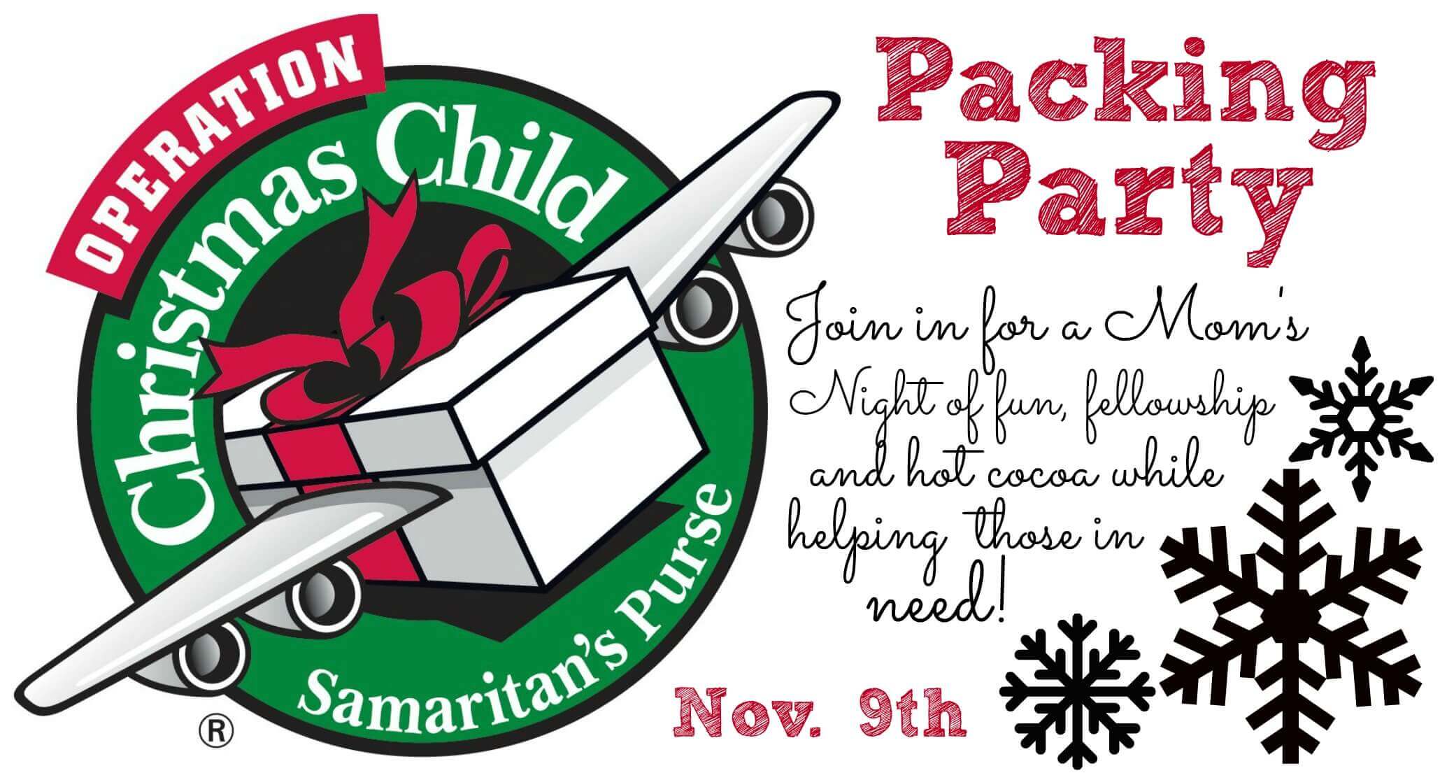 Operation Christmas Child Party 2013