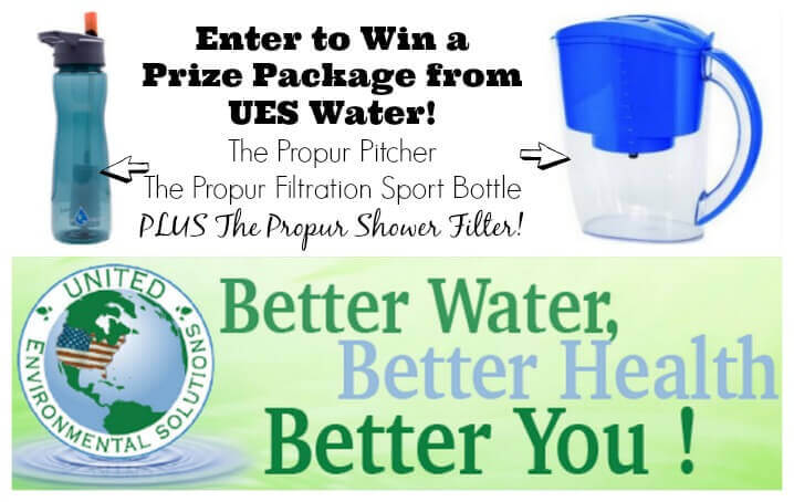 Flash Weekend Giveaway! (#3: Water Filtration + Natural Body Care Products)