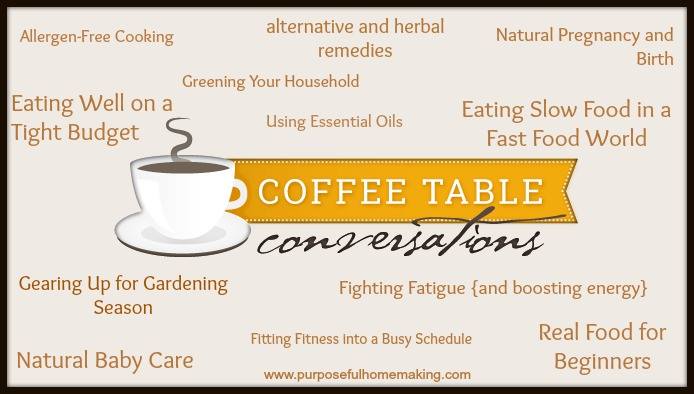 coffe table convos with topics