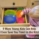 9 Ways Young Kids Can Help (and Even Save You Time) in the Kitchen!