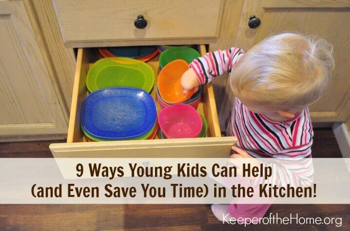 9 Ways Young Kids Can Help (and Even Save You Time) in the Kitchen!