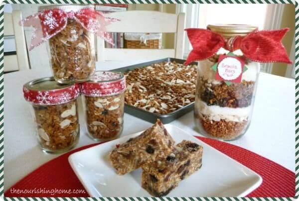 Granola Gifts in a Jar