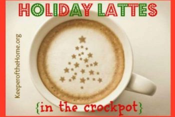 How to Make Holiday Lattes in the Crock Pot {Recipes for 4 Popular Lattes!} 1