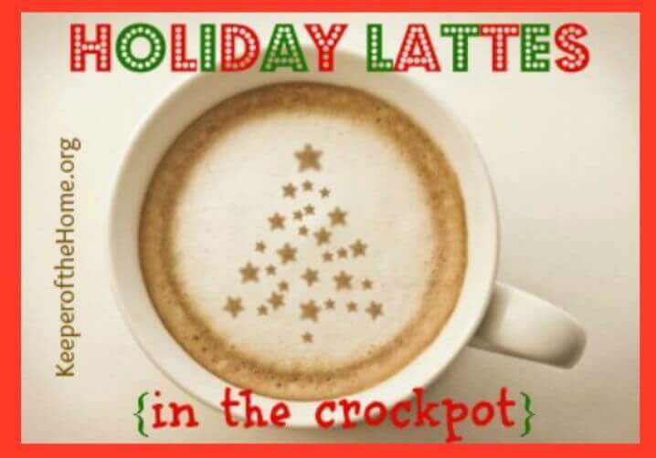 How to Make Holiday Lattes in the Crock Pot {Recipes for 4 Popular Lattes!}