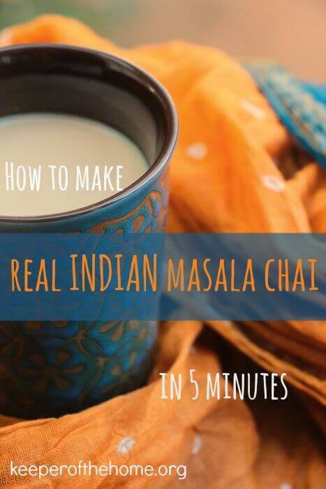 How to Make Real Indian Masala Chai Tea in 5 Minutes