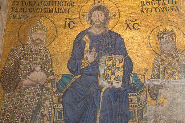 incredible mosaics in hagia sophia