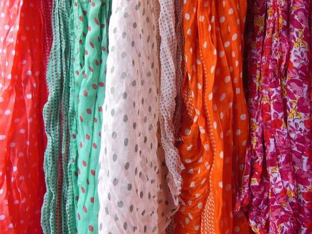 scarves make the perfect eco friendly gift wrap