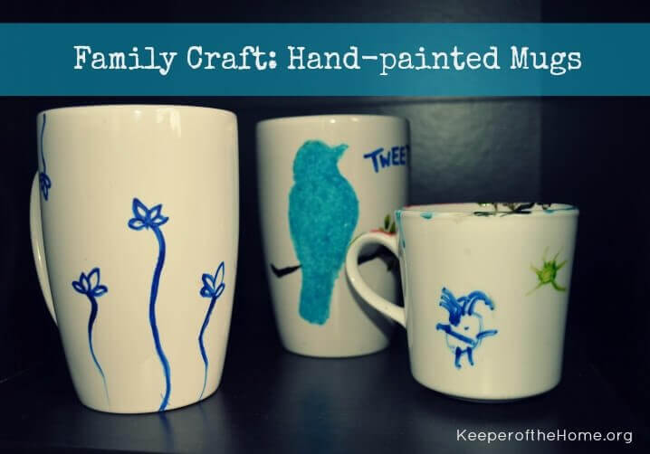 paint your own mug kit