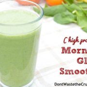 Morning Glory High Protein Smoothie