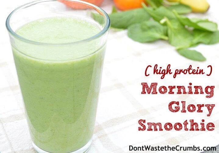 Morning Glory High Protein Smoothie