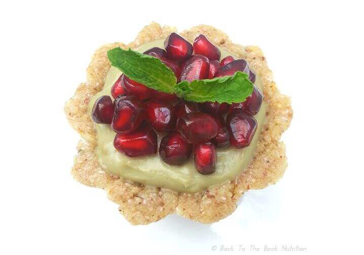 Pomegranate Cheesecake Tart