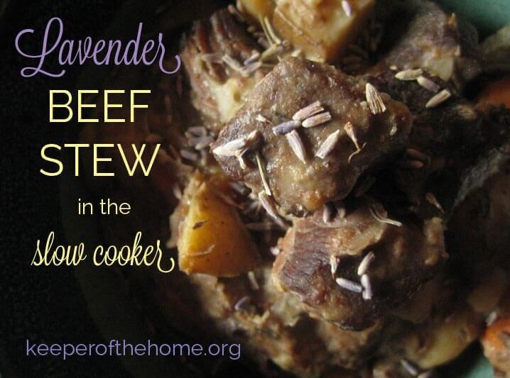 Lavender Beef Stew
