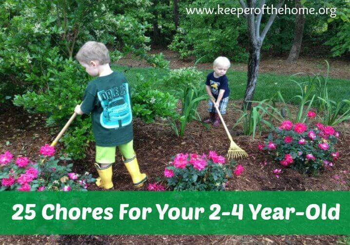 25 Chores Your 2-4 Year-Old Should Be Doing (And How To Get Him/Her To Work)