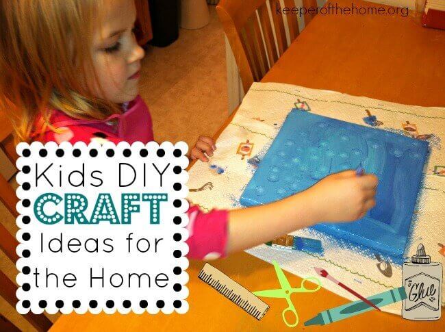 Kid DIY Craft Ideas for the Home 4