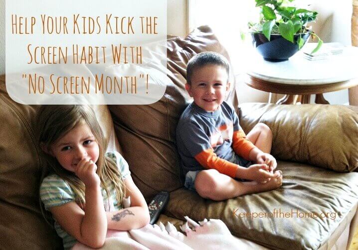 How to Help Your Kids Kick the Screen Habit With a "No Screen Month" 2