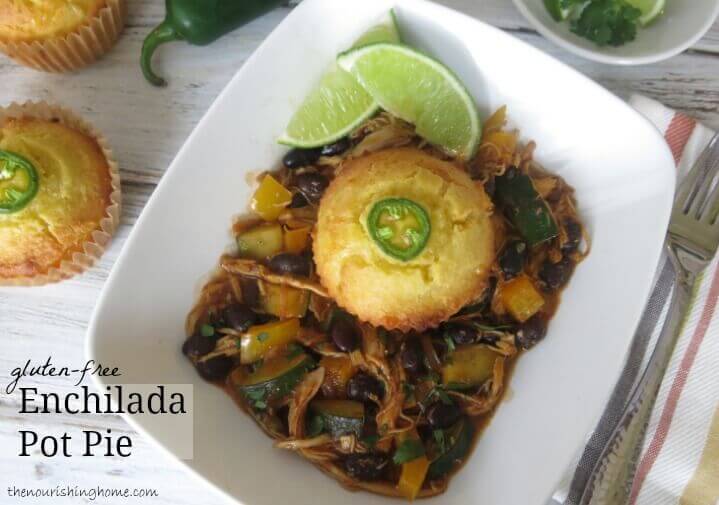 Savory Enchilada Pot Pie (GF, DF) 4