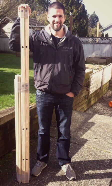 ryan with drying rack