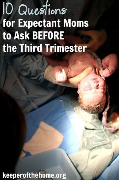 Here are 10 questions for expectant moms to ask well before a baby's due date, especially to have the best chance at an uncomplicated, normal birth. But remember – above all else, pick a practitioner who you can trust. You're trusting both your life and your baby's life with them. 